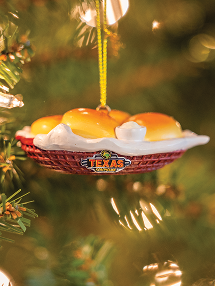 Texas christmas discount ornament