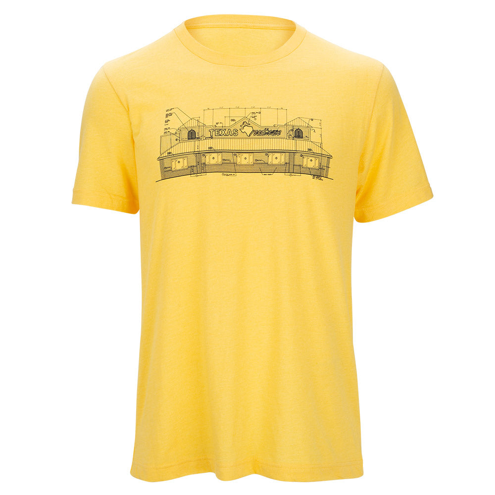 Texas Roadhouse Building Blueprint Unisex Tee