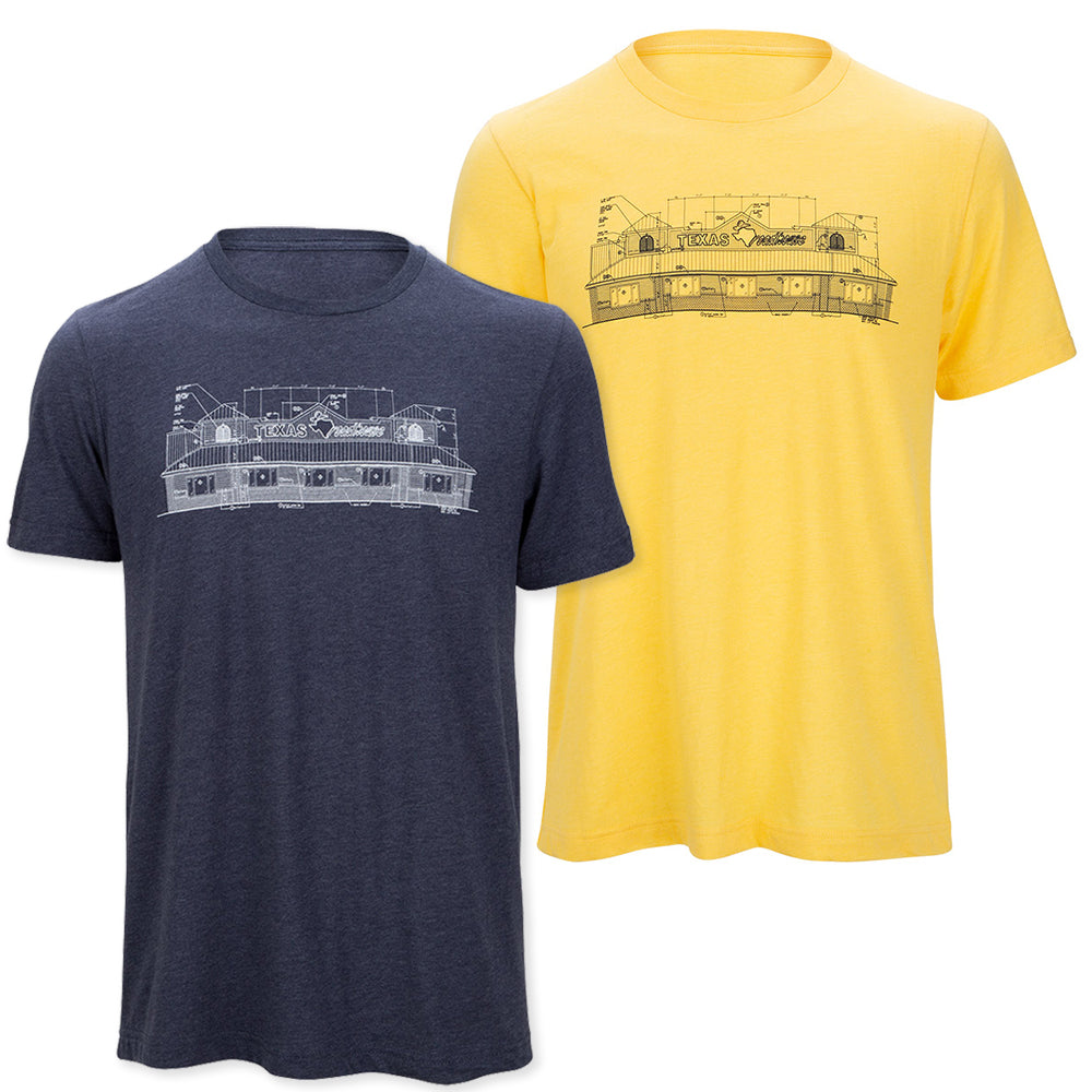 Texas Roadhouse Building Blueprint Unisex Tee