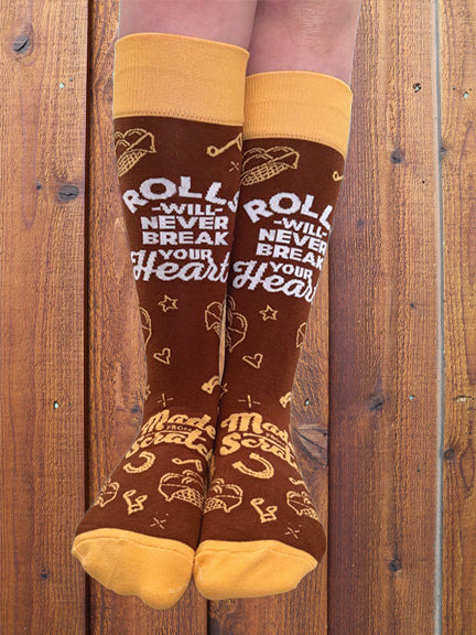 Rolls Will Never Break Your Heart Socks